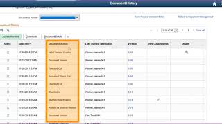 Document Version History