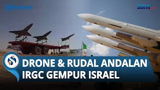 Gelombang Ke 15 Dimulai! IRGC Pakai Drone hingga Rudal Andalan untuk Gempur Tel Aviv & Haifa