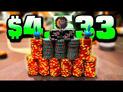 MASSIVE Profit at $2/5!! Michigan Poker is CRAZY!