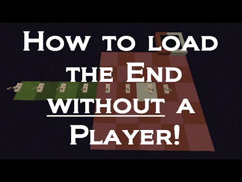 How to Chunk Load the End WITHOUT a Player! 1.13.0-1.8+ Vanilla Survival Minecraft | Ray's Works Video