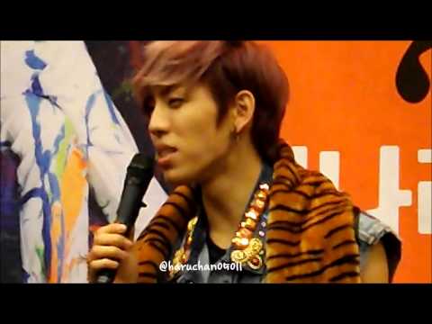 130126 인피니트 H 사인회 Dongwoo focus