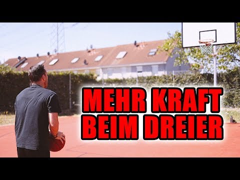 Mehr Kraft beim Dreier werfen
