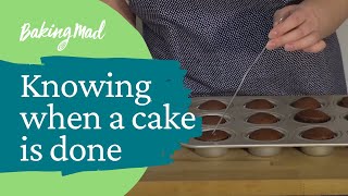 Spoon the cake mixture into the prepared ...