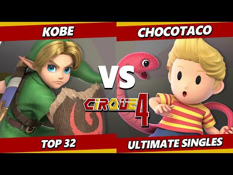 Cirque 4 - Kobe (Young Link) Vs. ChocoTaco (Lucas) Smash Ultimate - SSBU