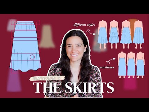 The Perfect Skirts for your Shape | Ep 3. Sewing your Wardrobe