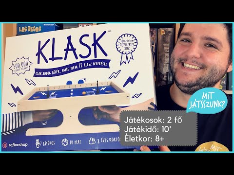 Klask Játékbemutató - Mit Játsszunk?