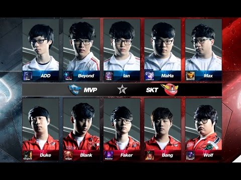 MVP vs SKT Game 1 Highlights - MVP vs SK TELECOM T1 - LCK 2016 LOL Champions Korea Summer