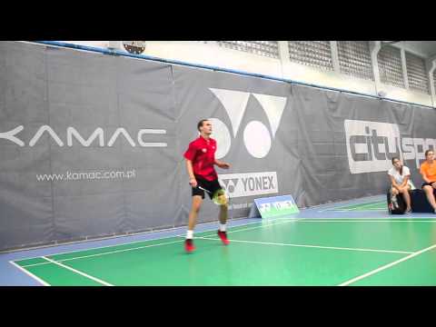 Mateusz Świerczyński trening, smecz -  w City Sports Wrocław