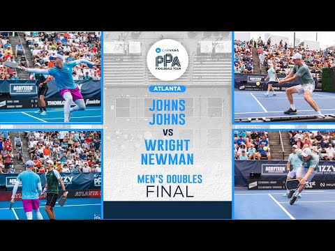 Championship Men's Doubles match at the Acrytech Atlanta Open