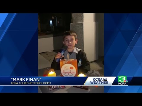 'Back to you, Gulstan': Sacramento-area boy dresses up as Mark Finan for Halloween