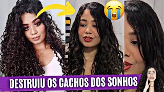 GRAVE!! CACHEADA ALISOU SÓ A RAIZ DO CABELO INFLUENCIADA PELO TIKTOK E SE ARREPENDEU!! Saiba tudo