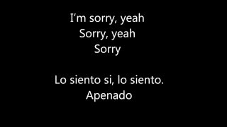 Justin Bieber - Sorry ft. J Balvin (Lyric + Español)