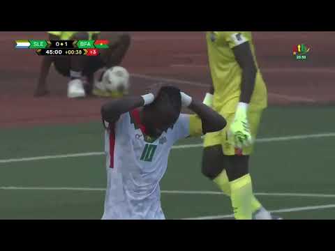 Qualifications pour la Coupe du Monde 2026 : les Étalons du Burkina ont battu la Sierra Leone 1 à 0