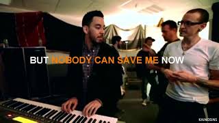 Linkin Park - Nobody Can Save Me (Lyric Video)