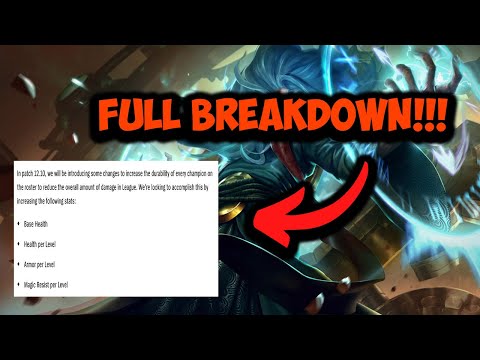 THIS WILL CHANGE LEAGUE FOREVER… (12.10) | Massive Durability Update INCOMING!