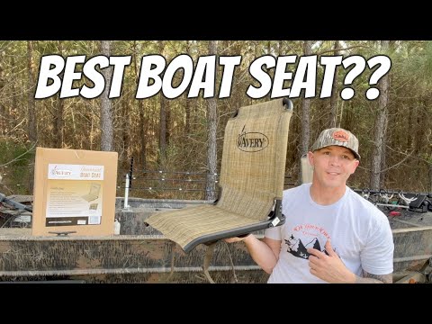 Avery Boat Seat Review // Duck Boat // Best Boat Seat For Your Buck?