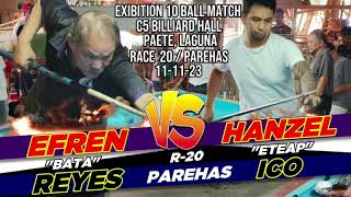 P1/3 EFREN BATA REYES VS HANZEL ICO (PAETE LAGUNA) RACE 20