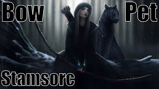 ESO One-Bar Bow and Pet Stamsorc Solo PVE Build for Stonethorn