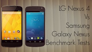 preview picture of video 'LG Nexus 4 Vs Samsung Galaxy Nexus Antutu Benchmark Test & Results - PhoneRadar'