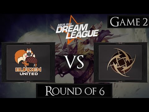 Dota 2 Burden United vs NiP | DreamLeague Season 3