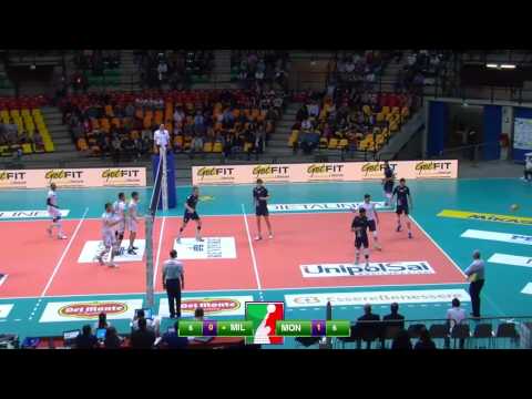 Superlega A1: Highlights Milano-Monza 2-3