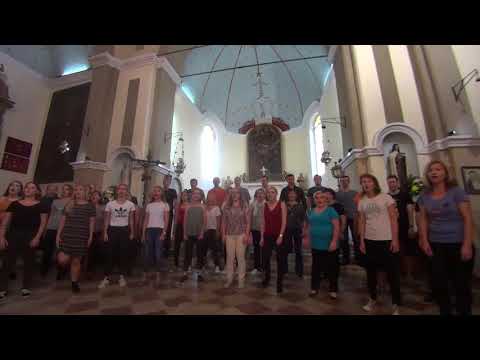 S. Vovk: Ta na Solbici - MePZ Adoramus v Črni Gori - tonska vaja