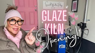 🤩🤯 THEY'RE READY! BRAND NEW AMACO FLUX GLAZES KILN OPENING! & Some SPECTRUM | MAYCO to Mix it up!