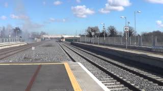 preview picture of video 'Irish Rail 22000 DMU 22049 passes Clondalkin and Fonthill'