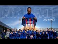 TEAMMATES CELEBRATE ANSU FATI's 100 GAMES! ??