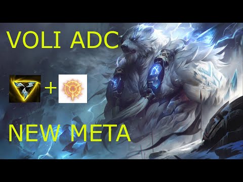 Tri Force Press the Attack Volibear ADC New Meta!!! AngelicWookie Plays: League of Legends Episode 4