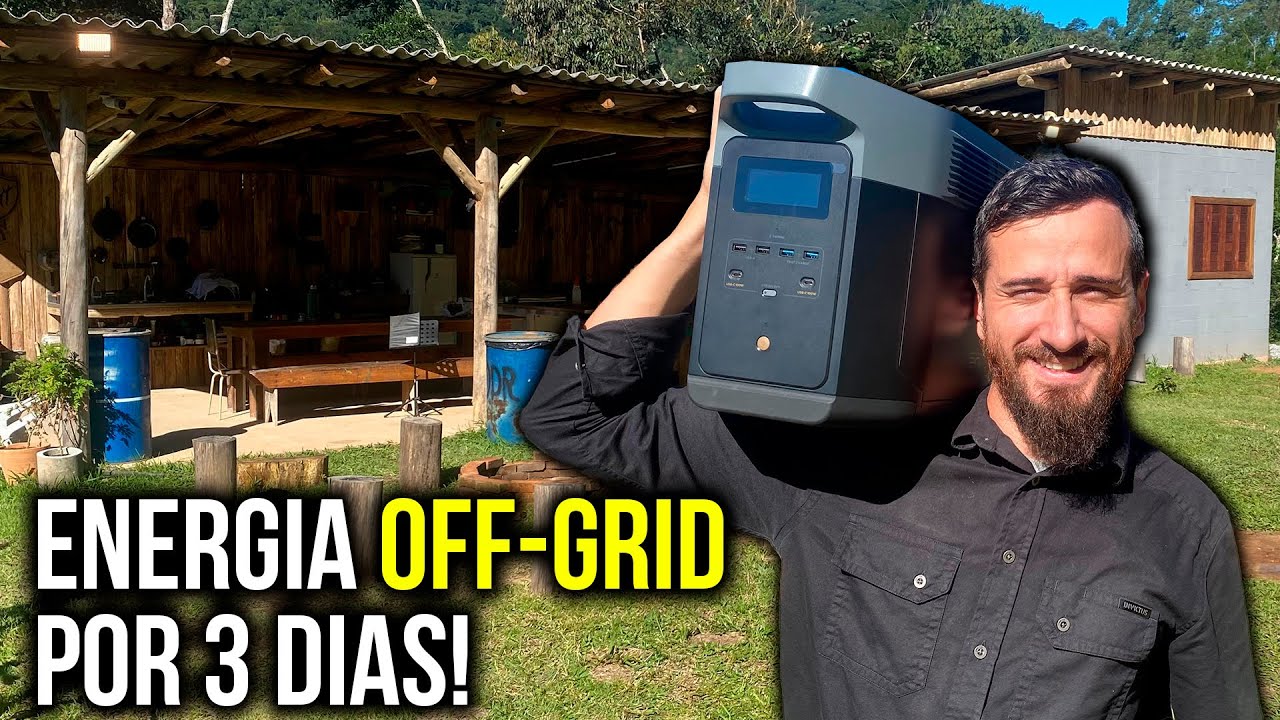 Um power bank que aguenta sua CASA? - ECOFLOW
