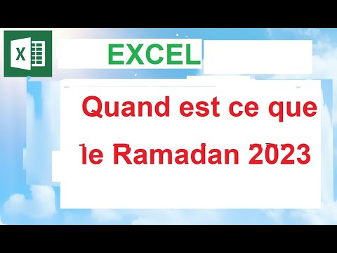 Quand est ce que Le premier Ramadan -2023