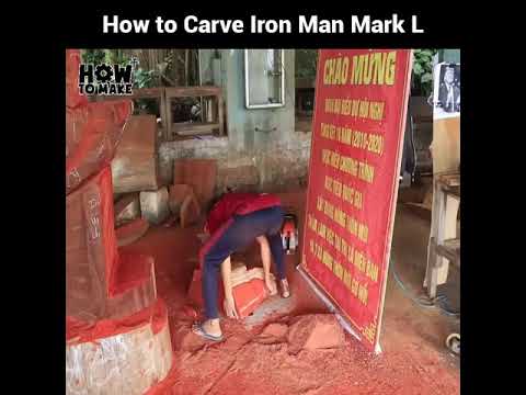 How to carve iron man mark l