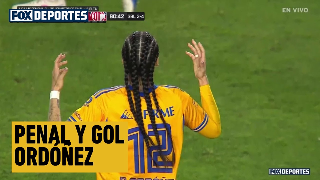 🙌 PENAL Y GOL Diana Ordóñez | Tigres 1-2 (2-4) Toluca | Cuartos de Final Vuelta | Liga MX Femenil