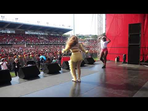 TDK Macassette live at EFF KZN Manifesto at Chatsworth Stadium