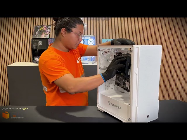 PC de bureau PcCom Lite Intel Core i5-12400F 16GB 1TB SSD RTX 3050 Windows 11 Home Blanc video
