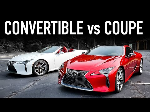 Lexus LC 500 Coupe vs Convertible...Which Would You Choose?