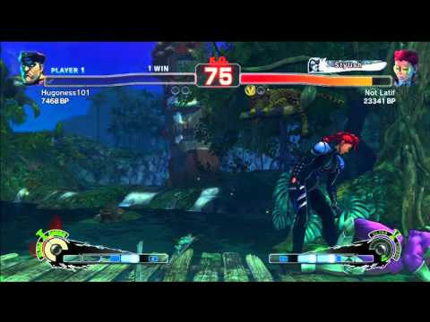 SSF4: Hugoness101 (M. Bison) VS Not Latif (C. Viper) - Endless Battle