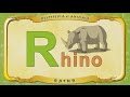 Multipedia Of Animals Letter R Rhino