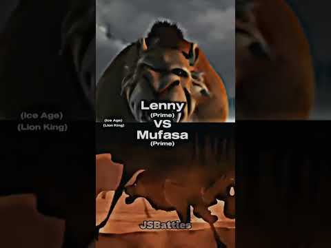 Mufasa vs Smilodons (Ice Age)