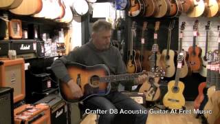 Video thumbnail for Crafter D8 Acoustic Guitar by FretMusicSouthampton