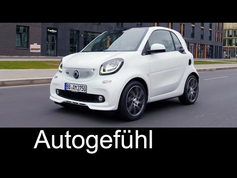 All-new Smart fortwo Brabus exterior/interior/driving shots neu