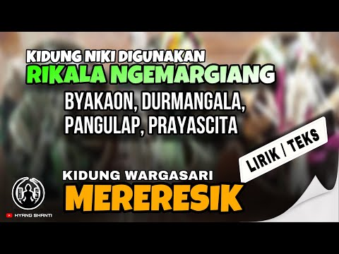 Kidung Wargasari Mareresik (Lirik/Teks) || Rikala Ngemargiang Bayakawon, Durmangala, Prayascita