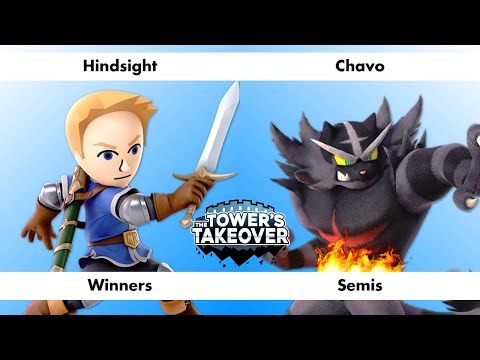 Winner's Semis: Hindsight (Mii Swordfighter) vs Chavo (Incineroar) - The Tower's Takeover #2
