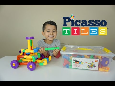 PICASSO TILES Tube/ Pipeline Building Block Set | SURPRISE TOY UNBOXING