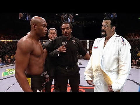 Steven Seagal Real Fight With Anderson Silva  | Aikido Vs MMA
