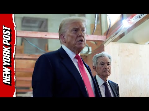 'Without us the whole world collapses': Trump touts during Federal Reserve visit