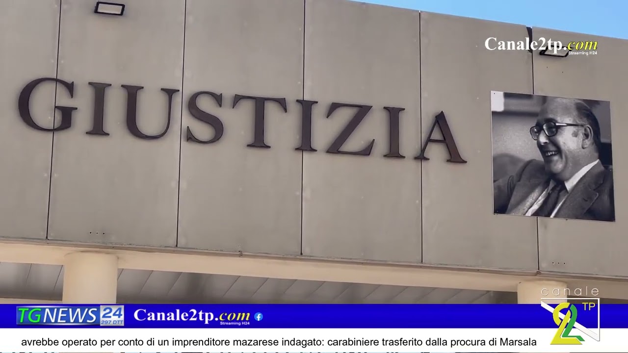 avrebbe operato per conto di un imprenditore mazarese indagato: carabiniere trasferito dalla procura di Marsala