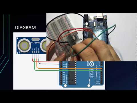 Arduino Tutorial for Beginners 18 Using the SONAR MODULE HC SR04 Ultrasonic Distance Sensor