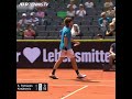 Bizarre ? Stefanos Tsitsipas' Racket Breaks During Swing #Shorts
